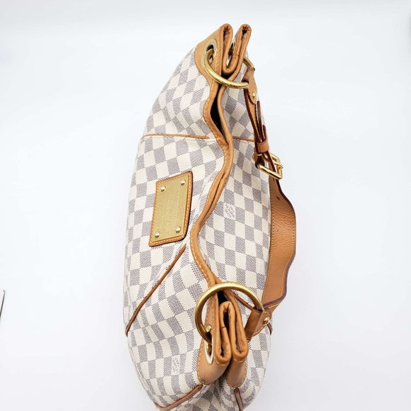 100% Authentic Louis Vuitton Galliera PM Damier Azur Hobo Bag - Picture 4 of 16